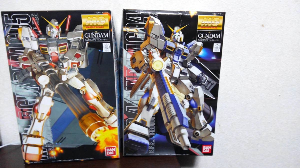MG ガンダム4号機、5号機2体セット