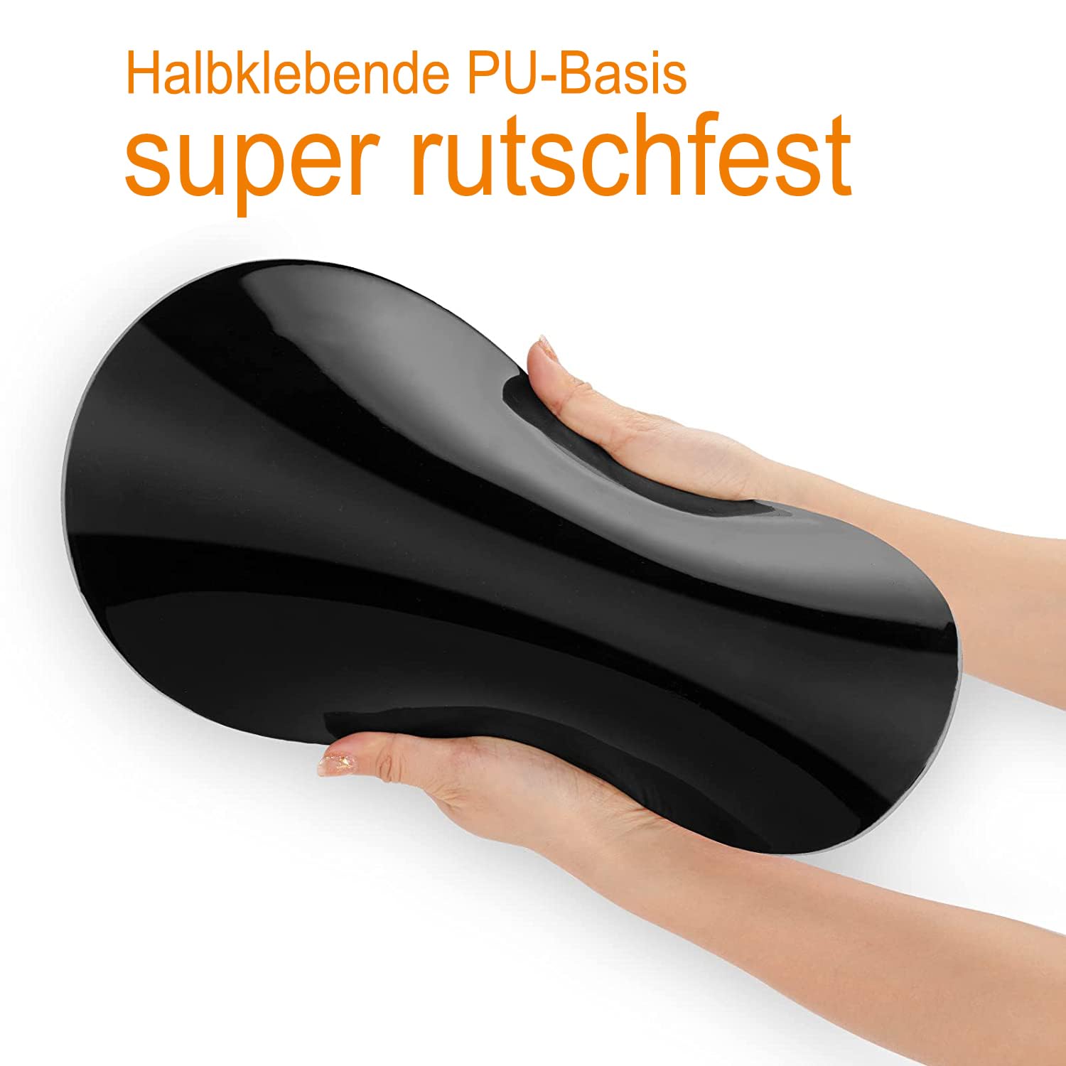 Tappetino Mouse E Poggiapolsi Eulps - Ergonomico In Memory Foam E Gel