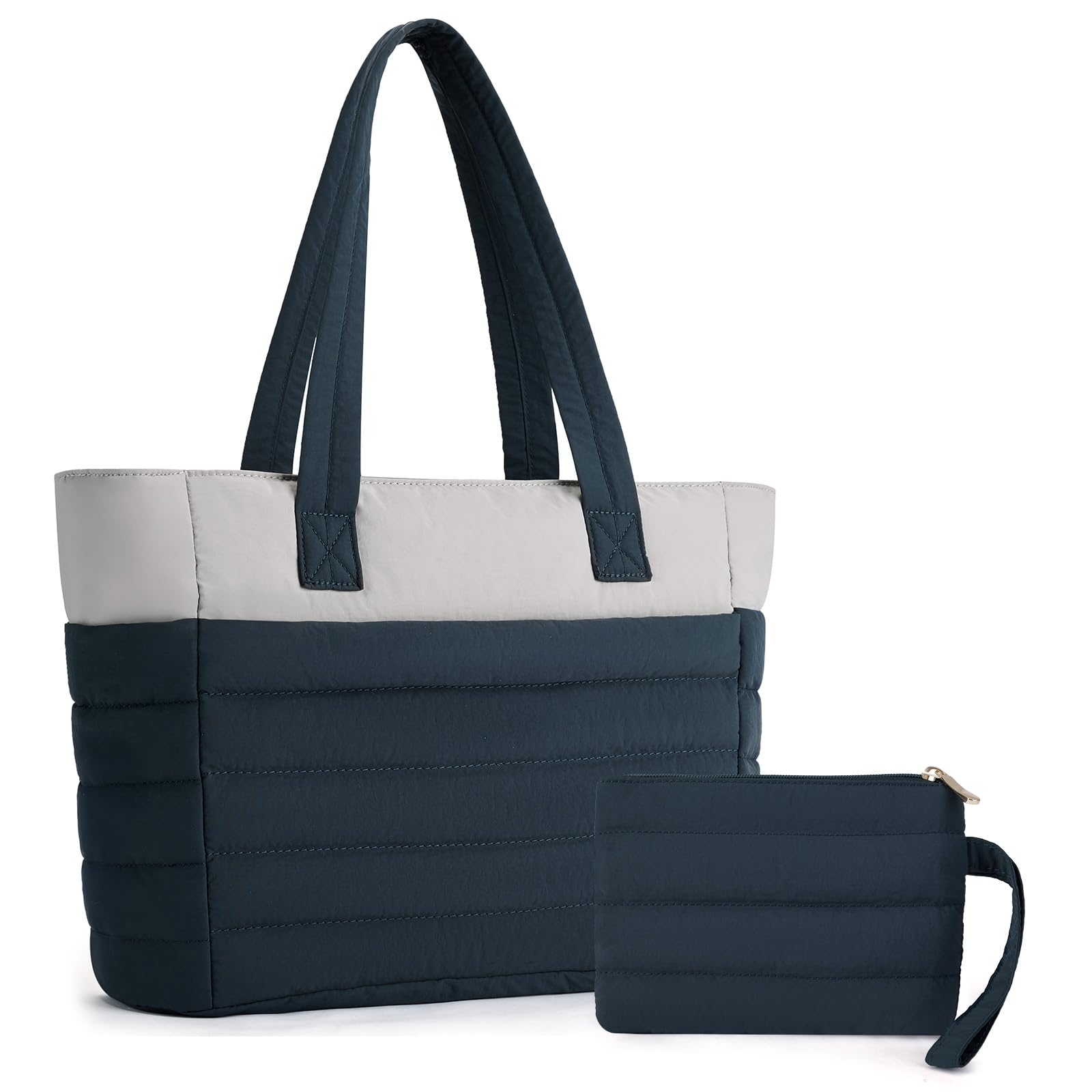 Axcone Handtasche Damen,Groß Wasserdichte Laptop Tote Bag,Shopper Tasche Damen,Herren Damen Sporttasche & Reisetasche Mit Fachern Und Reiß Fur Reisen,Fitness