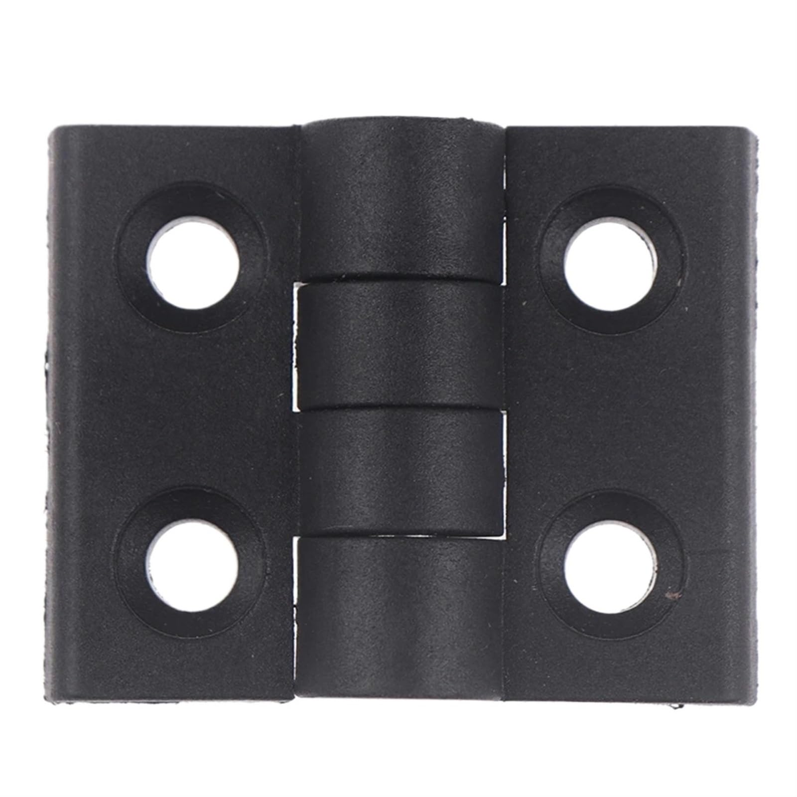 Evdmgzjapstj One Color Folding Door Hinge,1 Pcs Small Hinges Black Mini Plastic Bearing Butt Cabinet Abs(60X45)