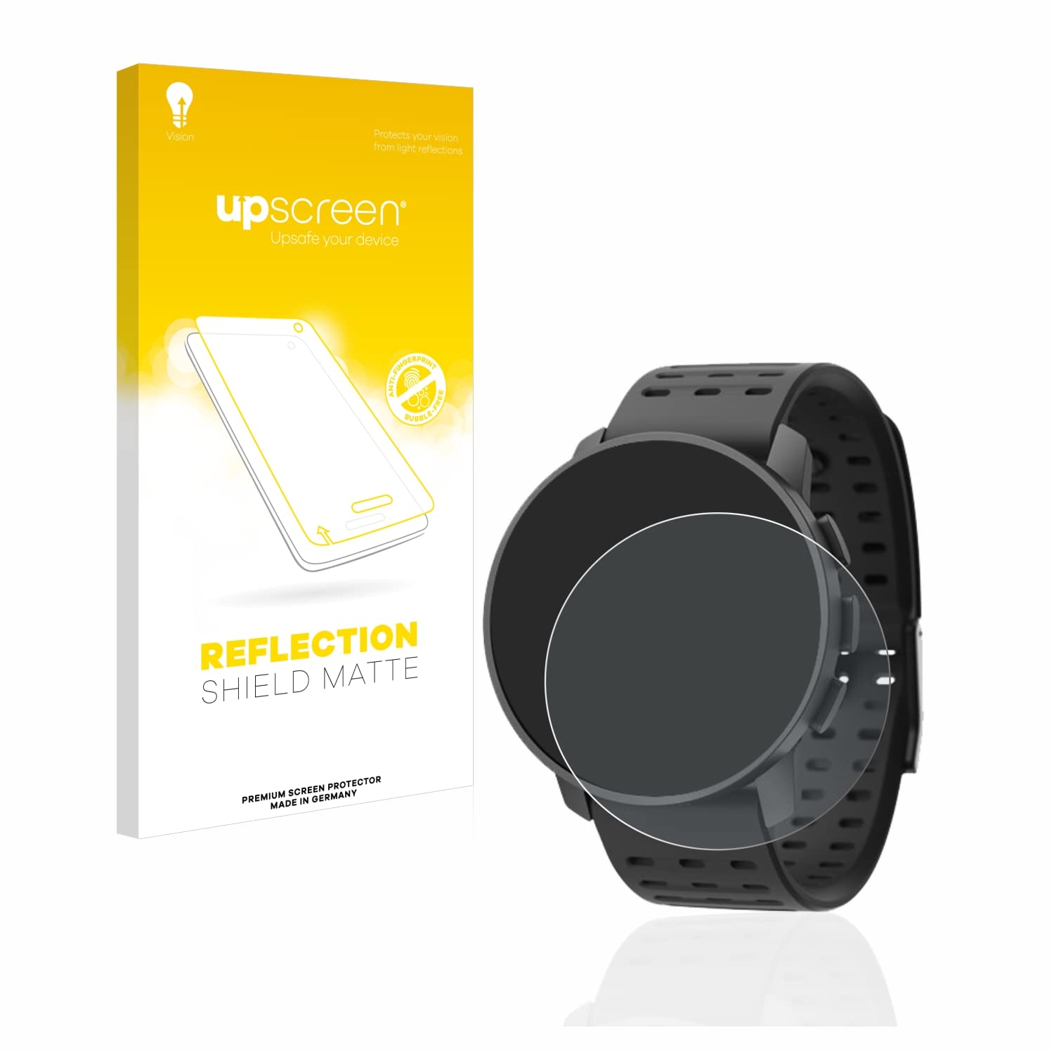 upscreen Pellicola Protettiva Opaca per Suunto 9 Peak Pro Protezione Proteggi Schermo – Antiriflesso, Anti-Impronte