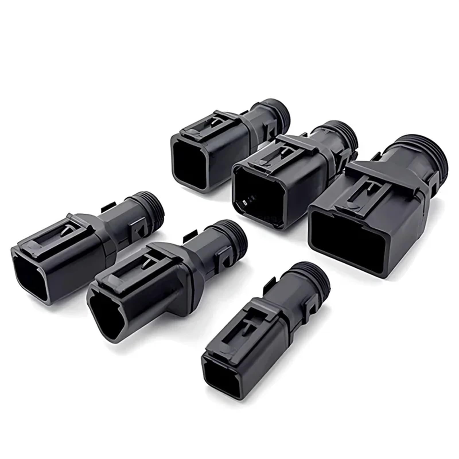 Connettore a clip per auto, 2-12P, maschio e femmina, guaina protettiva fissa, tubo corrugato, clip fissa, clip per cablaggio (3P-maschio)