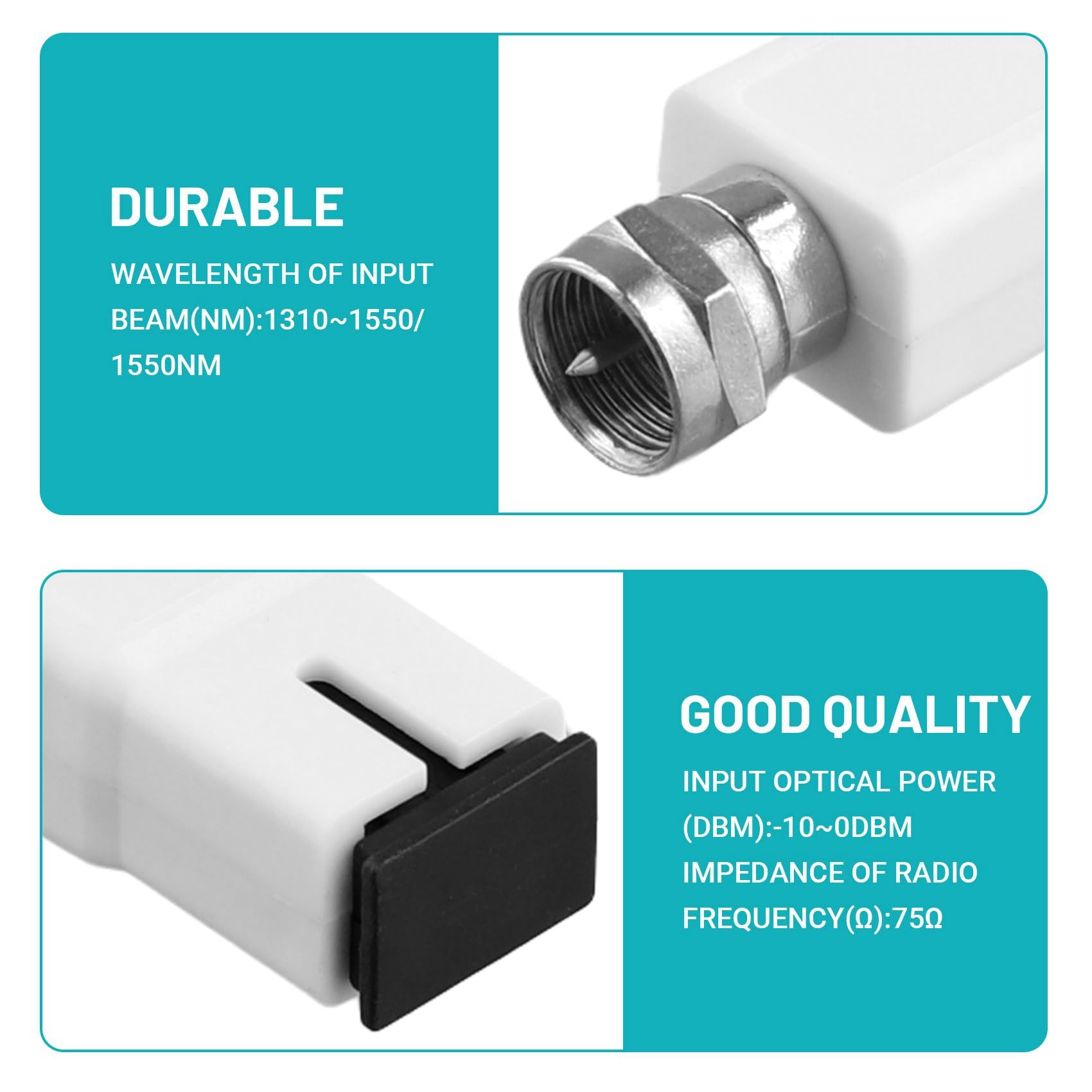 Ricevitore Ottico Passivo FTTH da 20 Pezzi per Ricevitore Ottico Mini Ftth Passivo CATV Mini Node Catv