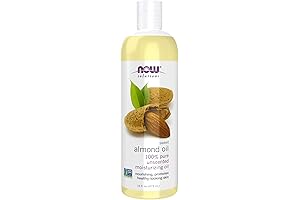 Unscented 100% Pure Moisturizing Sweet Almond Oil by NOW Solutions