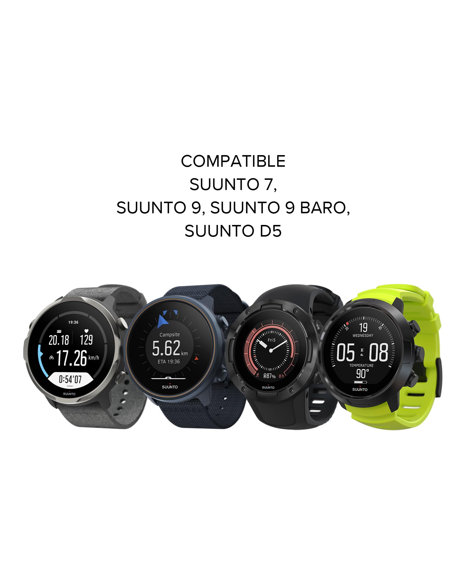 Suunto Zapasowy pasek do zegarka, do wszystkich zegarków SUUNTO Spartan Sport WRH i SUUNTO 9