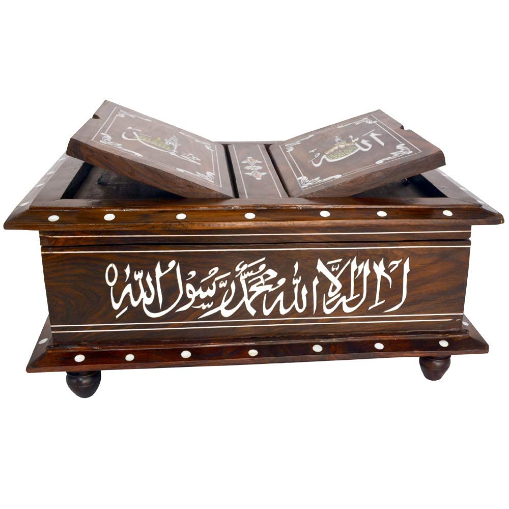 Buy Santarms Handmade Fordable Wooden Rehal Holy Books Stand {with