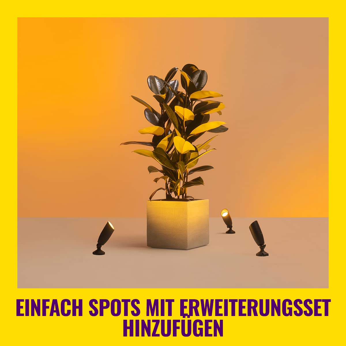 WiZ Tunable White and Color Outdoor Spot, dimmbar, warm- bis kaltweiß, 16 Mio. Farben, 12V, smarte Steuerung per App/Stimme über WLAN