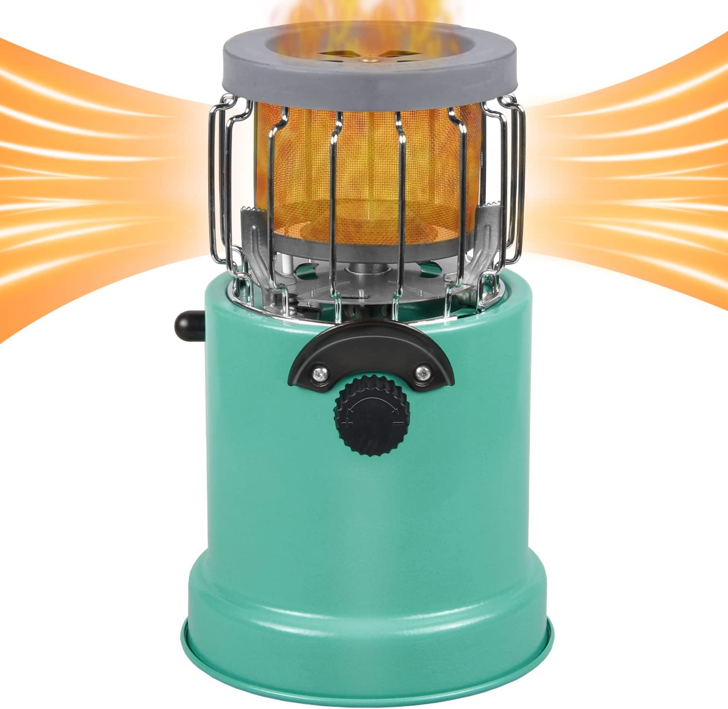 DOMINOX 2 in 1 Camping Outdoor Propane Heater & Stove, Camping Stove