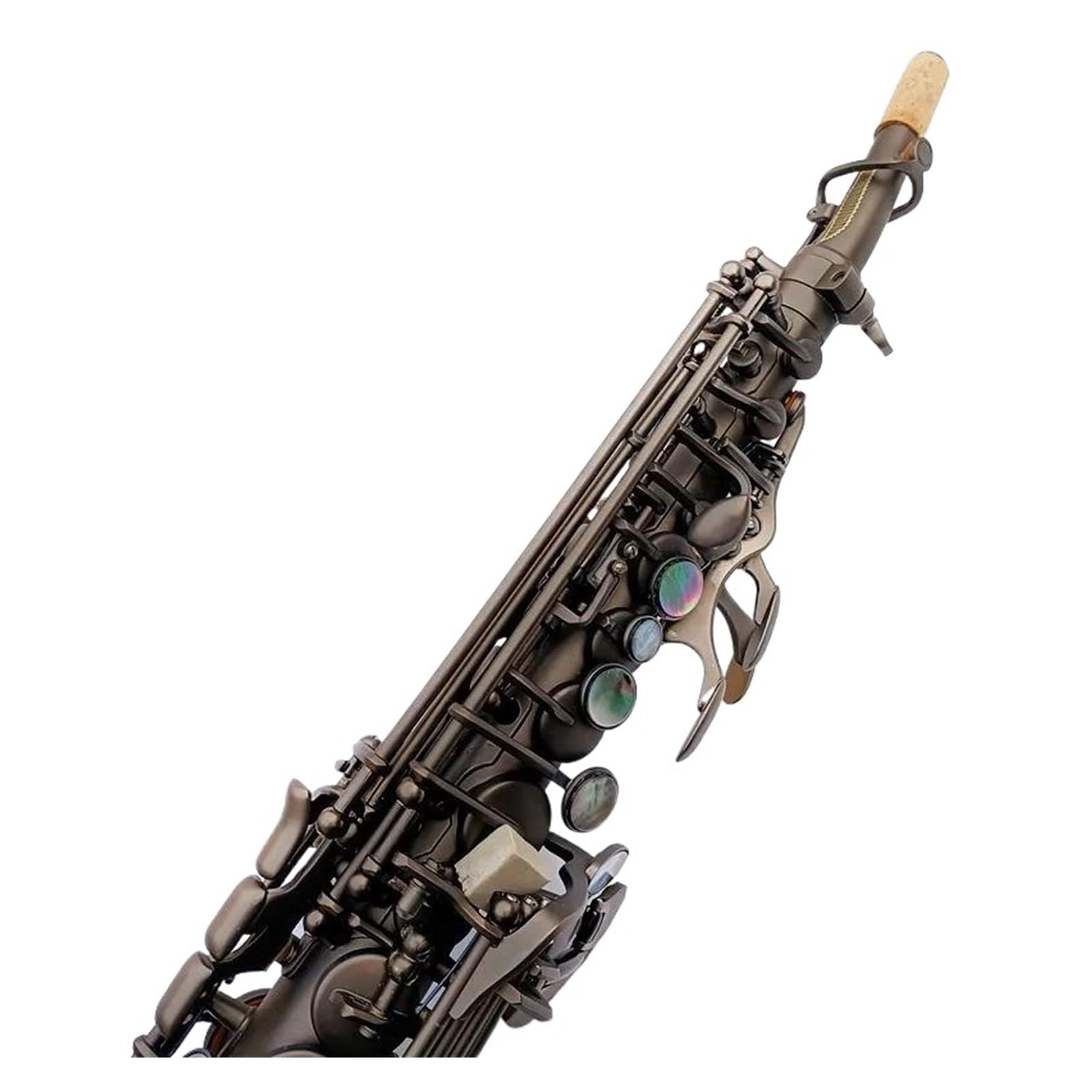 Saksofon Dla Dorosłych Saksofon Sopranowy Bb Profesjonalny Instrument Dęty