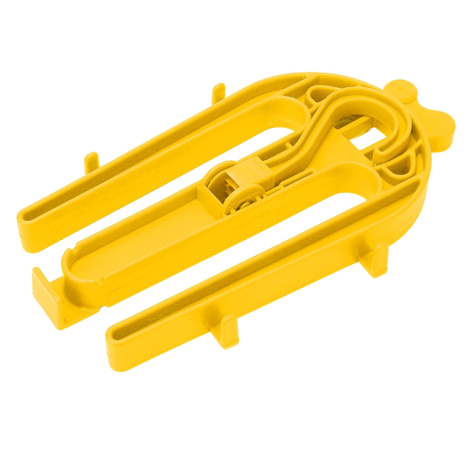 Percha resistente para trajes de neopreno, secado rápido, rotación de 360°, ahorro de espacio, plegable, ABS para botas y trajes, ideal para buceadores y surfistas (amarillo)