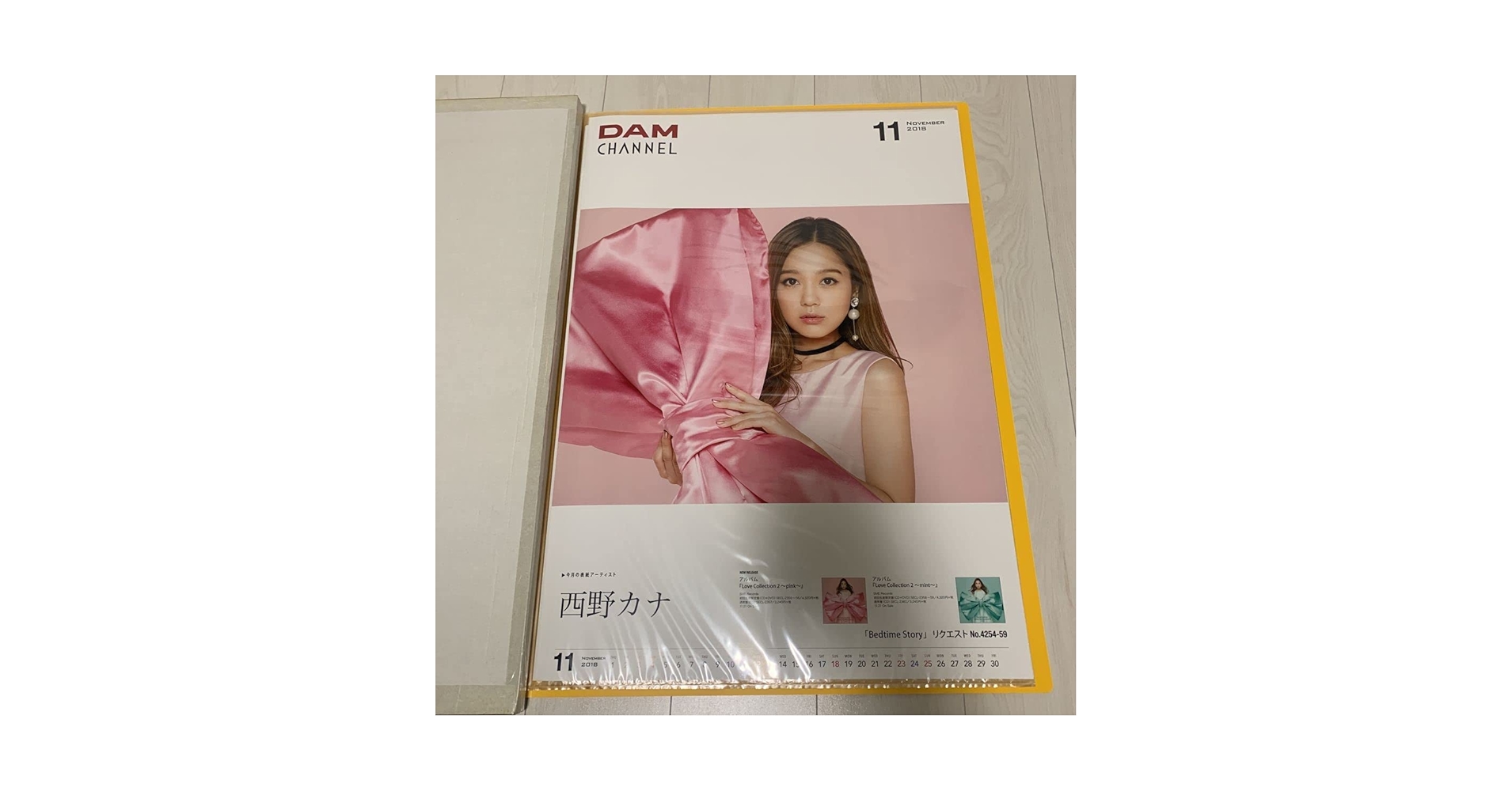西野カナ　非売品 販促用ポスター『Bedtime Story』 B2サイズ 西野カナ 非売品 販促用ポスター『Bedtime Story』 B2サイズ