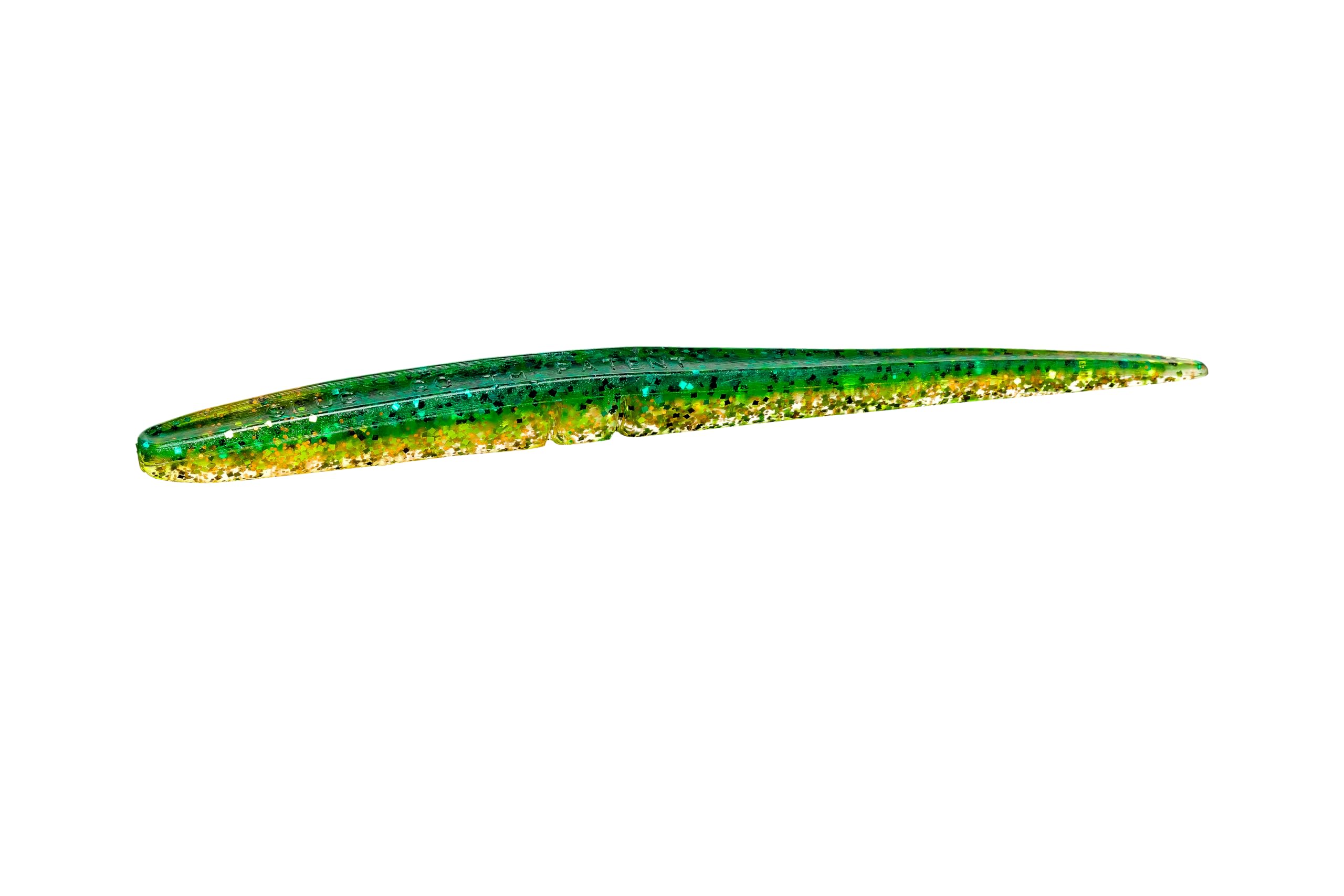 Lunker City Fishing 6" Slug-Go Original Soft Stick Plastic Bait Bass Lure 8 Pack Per Bag, Made in The USA - Perch 61 โ image 1