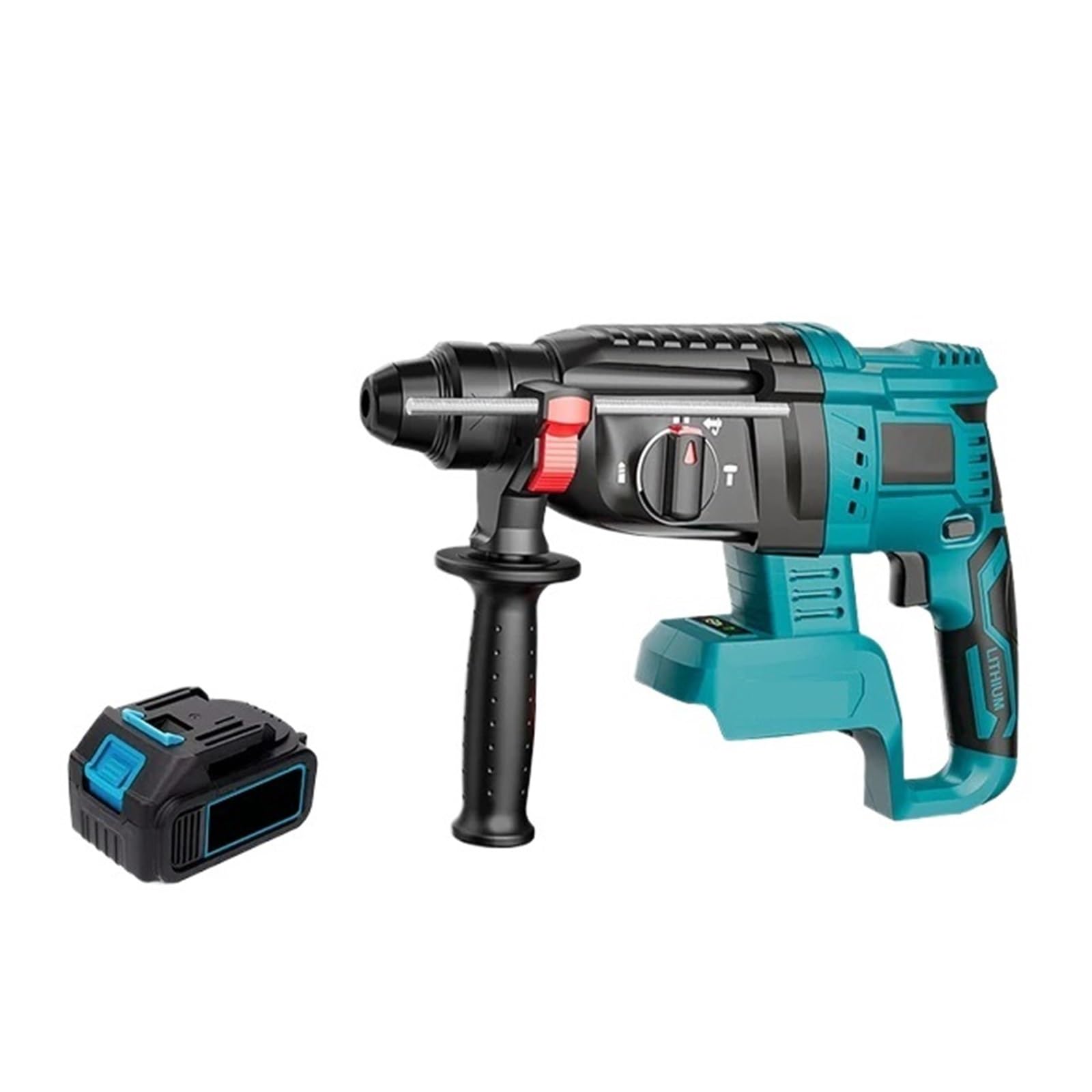 Wiertarka Udarowa 18 V 4 Funkcje Elektryczny Akumulatorowy Wiertarka Młot Wiertarka Udarowa 27 Mm Wiertarka Udarowa(1*battery)