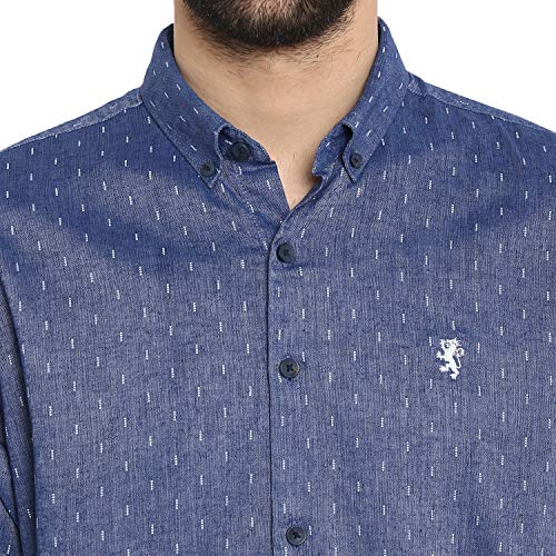 Image of Red Tape Men's Printed Regular Fit Casual Shirt