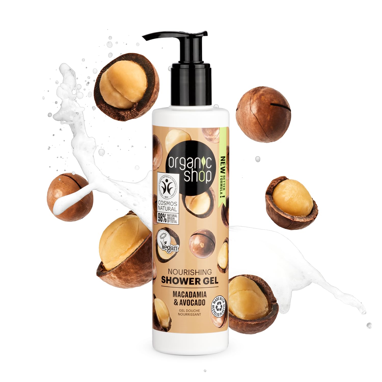 Organic Shop żel Macadamia i Avocado Gel De Baño 280 ml