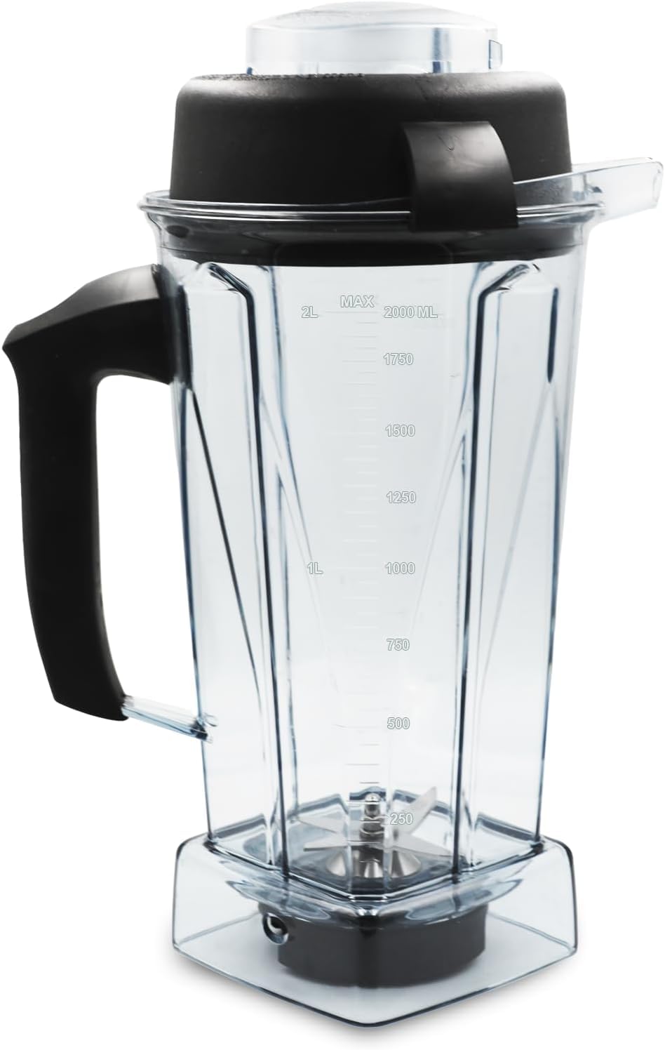 Aufgerüstet für Vitamix Mixer-Krug mit 1,8 l Fassungsvermögen, Ersatz für Vitamix 5200, 5000, 5300, 6300, VM0101, VM0103, VM0197 Classic/Explorian/Commercial Series etc