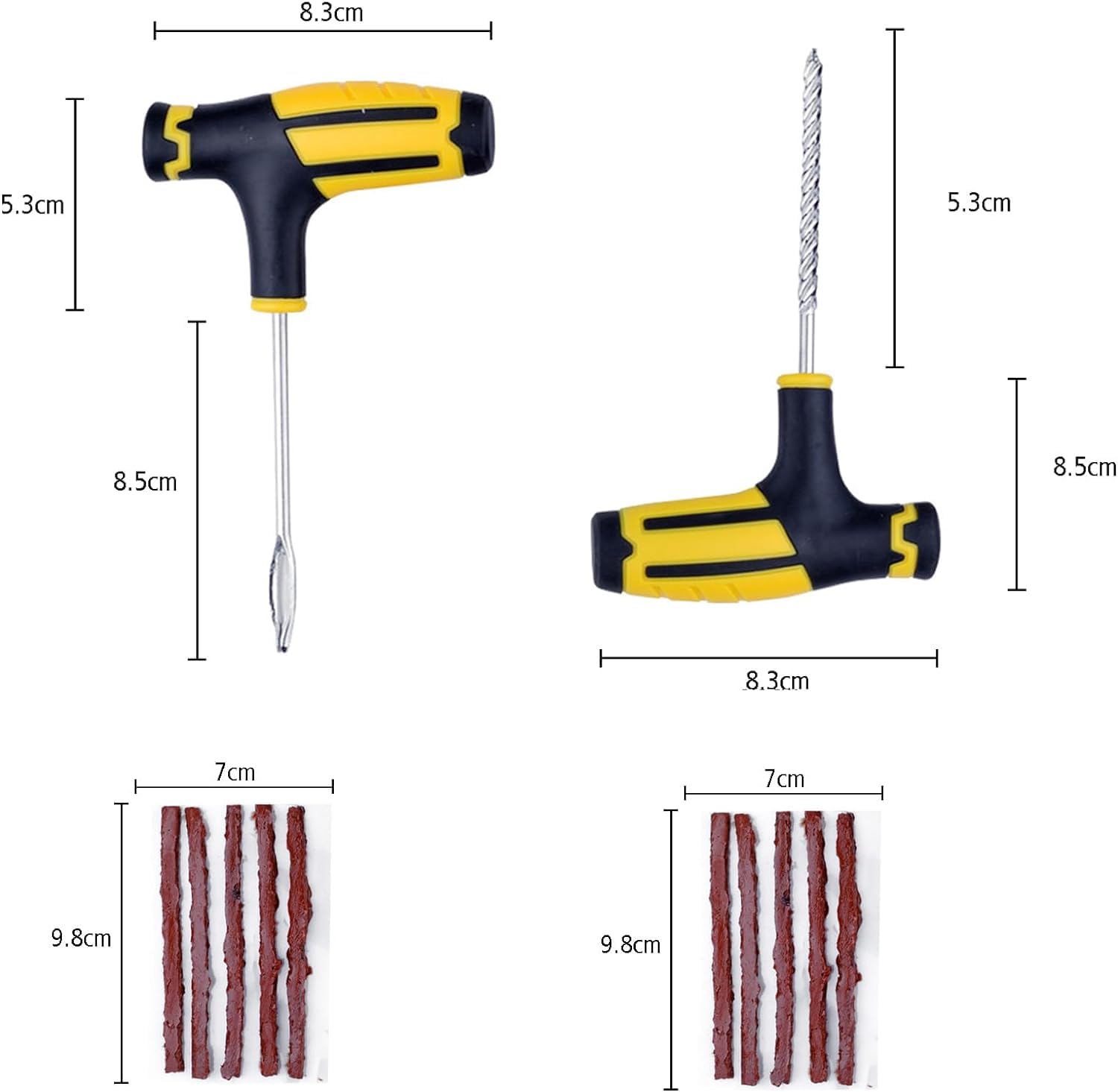 Gatuida Ruota Lucidatura Per Pneumatici Tungsteno Testa Levigatura Media Con Rod Collegamento Per Riparazione Pneumatici Facile Da Usare E Resistente - Foto 5