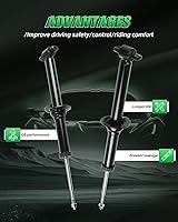 Vista 2 de SCITOO - Amortiguador trasero para Dodge se adapta a 2007-2009 para Chrysler Aspen, 2004-2009 para Dodge para amortiguadores Durango KG4159 Struts