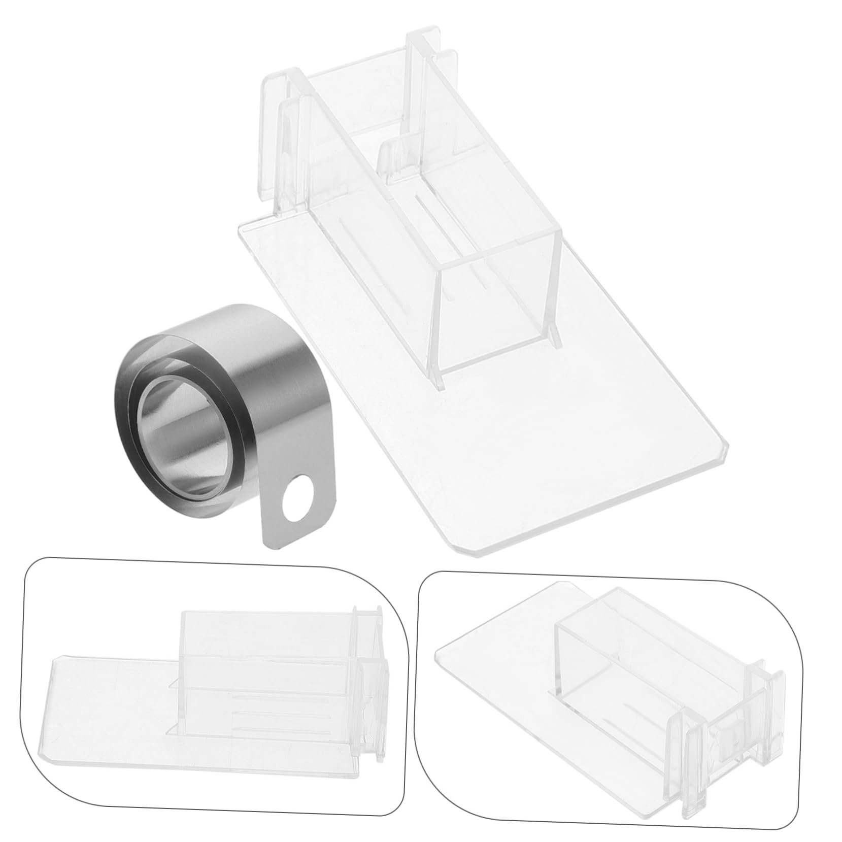 JEWEDECO 1set Spring Loaded Beverage Pusher Accessory Automatic Drink Dispenser for Supermarket Shelves Convenient Glide Pusher for Soda Cans Easy Organization for Fridges and Pantries