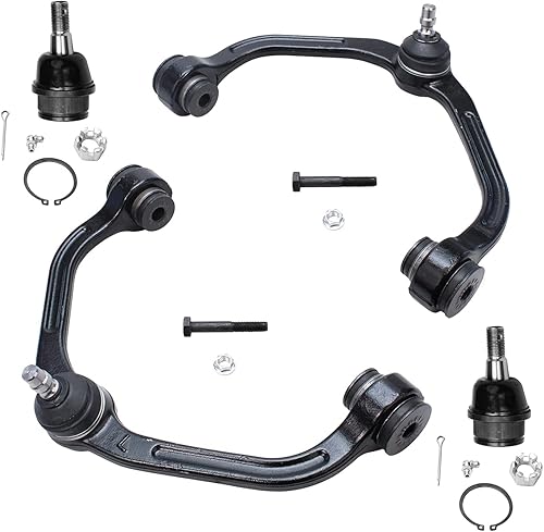 Miniatura 251 de Detroit Axle - Kit de brazos de control delanteros de 4 piezas para Chevrolet Aveo Aveo5 Pontiac G3 Wave Wave5 Suzuki Swift+, 2 brazos de control