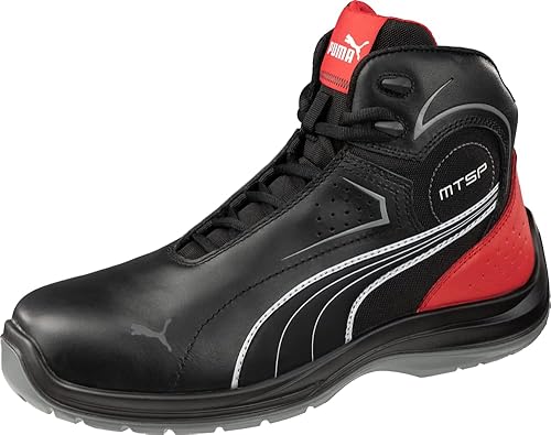 PUMA SAFETY Touring - Zapatos de trabajo para hombre, puntera compuesta, antideslizantes, EH