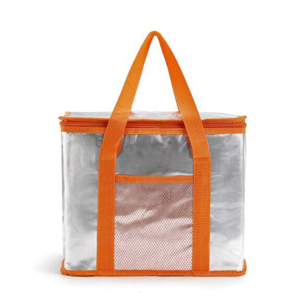 Lhh Food Bags26L Bento Bag Insulation Outdoor Picnic Ice Pack Aluminum Foil Folding Multifunctional Keeping Cooled Bento Bag