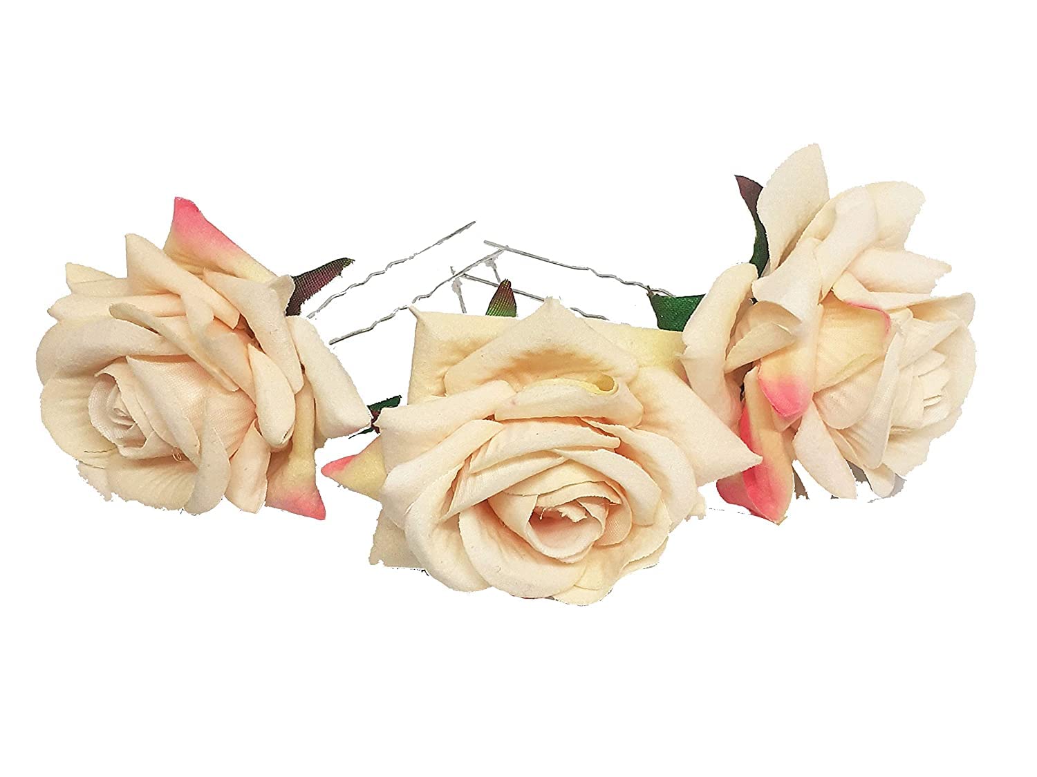 Rapid sales Rose Peach Flower Hair Accessory/Jura Pin/For Women and Girls (Pack Of 3) (B09RSLXSNN) Amazon Price History, Amazon Price Tracker