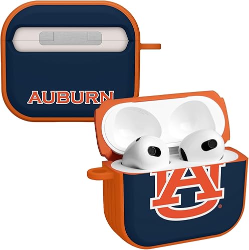 Miniatura 14 de Affinity Bands Auburn Tigers Champion Series HDX - Funda compatible con Apple AirPods Pro Champion Series,Camo,Clásico,Auburn Tigers,2-Auburn