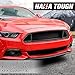 HAKA TOUGH Upper Grilles for Ford Mustang 2015-2017, Front Bumper Grill for Mustang Accessories Upper Hood Grille Mesh Style Black