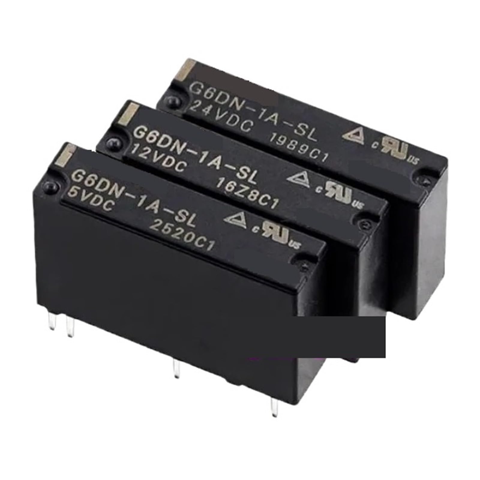 Relais G6E-134P-US 24VDC Omron miniature basse consommation pour circuit imprimé