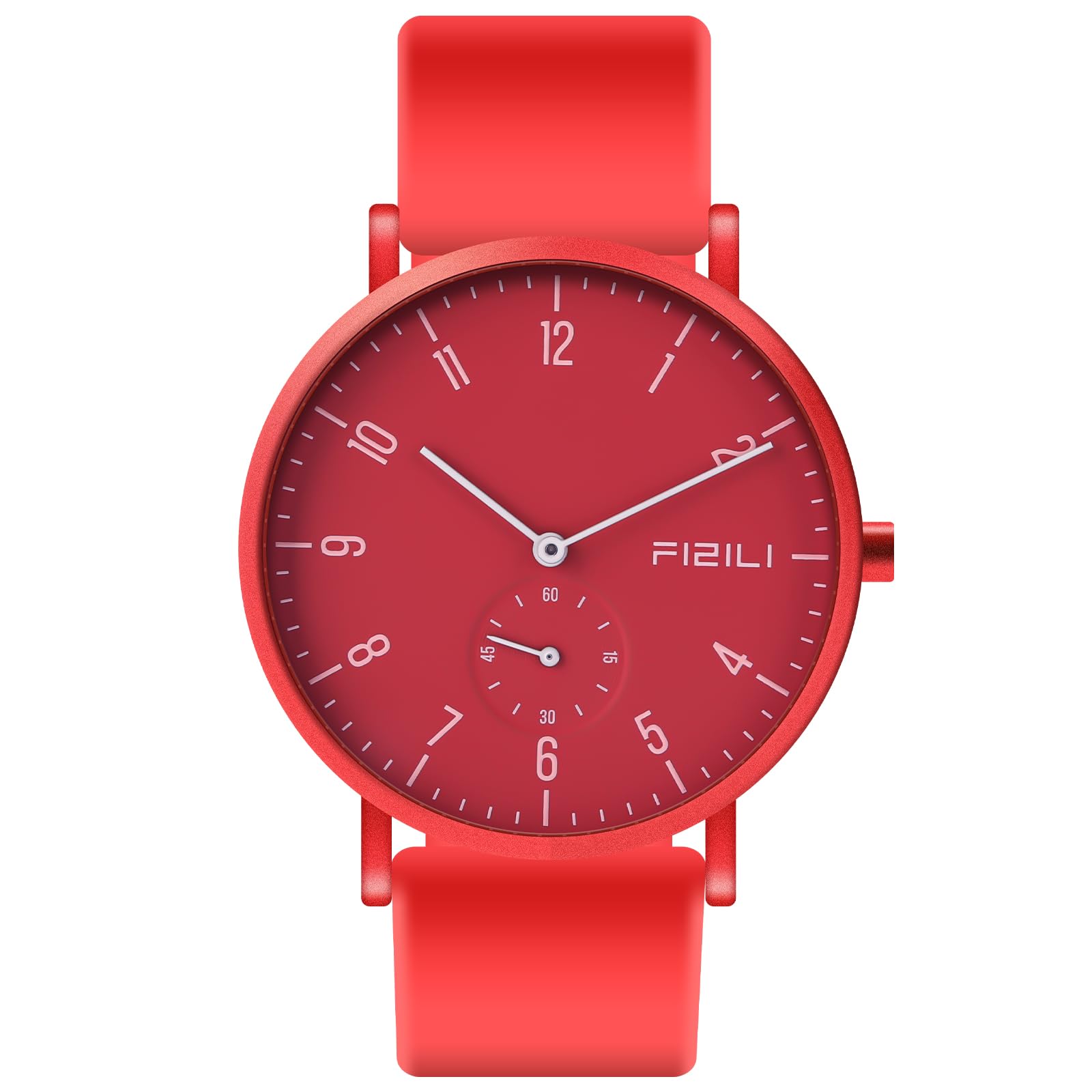 Dayllon Herrenuhren Minimalistisch Ultra Dünn Wasserdicht Mode Dressy Armbanduhr für Männer Business Casual Luxus Quarz Analog Uhr(Schwarz Blau)