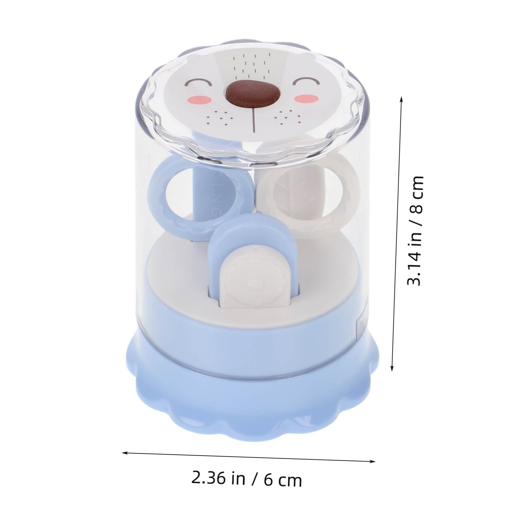 ibasenice Baby Nail Clippers Kit Newborn Nail Trimmer Set for Boys and Girls Safe Ergonomic Baby Grooming Kit