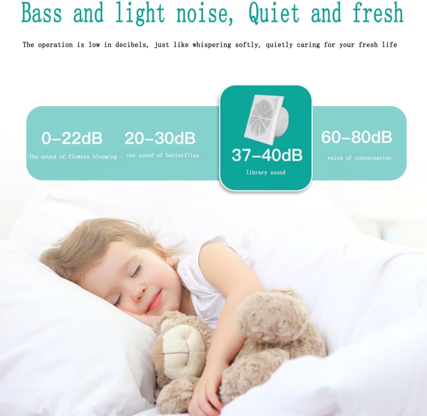 ICEMOB Extractor Fan Kitchen,Window Exhaust Fan with Check Valve,ABS Flame Retardant Shell,Bathroom Ventilation Fan,Saving and Quiet-for Office/Laundry Room/Shop,IPX2 Waterproof,6 inches