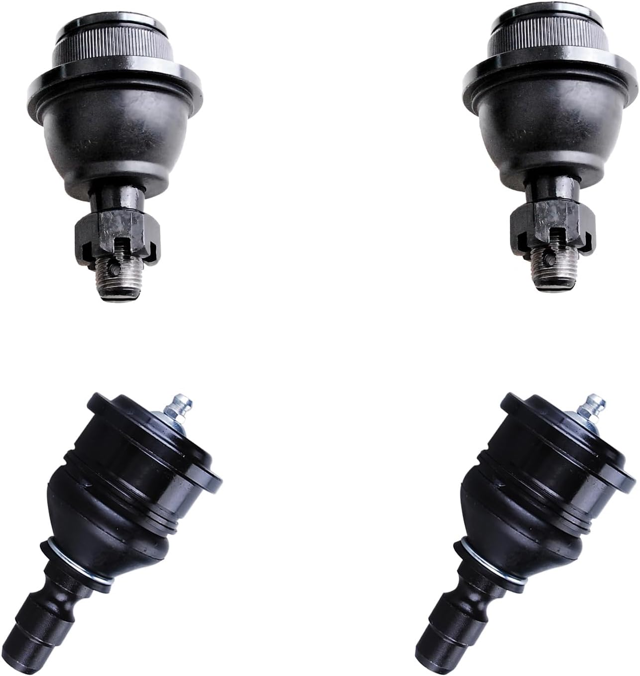 K8738 K8771 Front Upper Lower Ball Joints (Coil Spring Suspension) for Ford Ranger 1998-2011, Ball Joint Kit for Mazda B2300 2001-2010, B2500 1998-2001, B3000 1998-2007, B4000 1998-2003-4pc