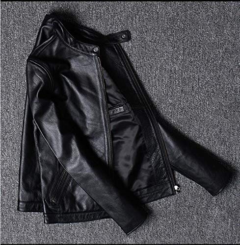 Amazon | CHEJI ライダース ジャケット メンズ 本革牛革 シングル