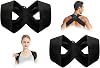 2Pcs Back Posture Corrector Men Women, Support for Shoulder Press & Backs Straightener, 2 in 1 Back Brace and Fitness Heavy Shoulder Straps