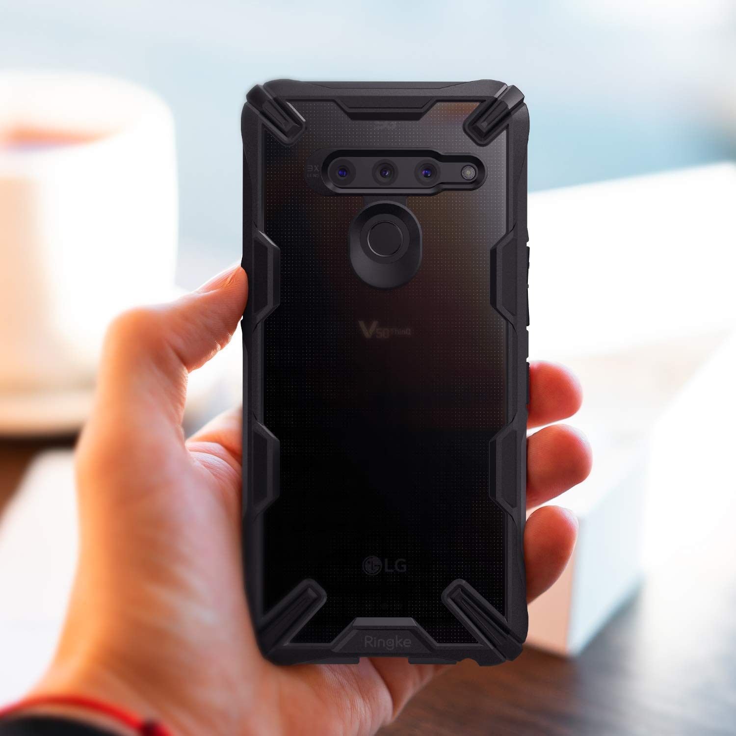 Ringke Fusion X Compatible With Lg V50 Thinq Case Impact