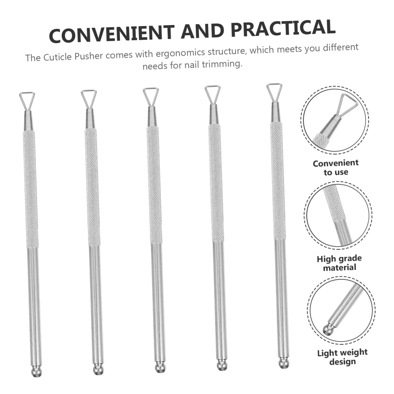 Healeved 15pezzi Trimmer Per Cuticole Acciaio Inossidabile Rimuovi Gel e Smalto Per Unghie Strumenti Manicure Professionali Per Uso Domestico e Saloni