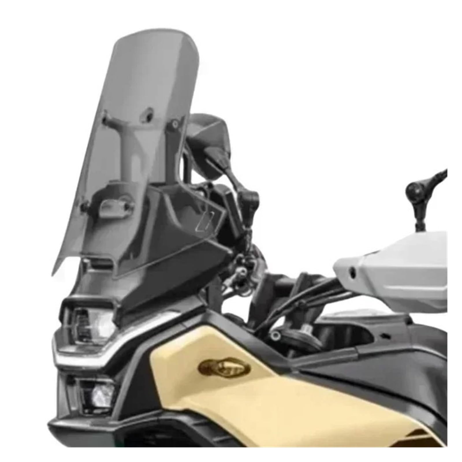 Pare-brise moto 450MT protection aérodynamique contre le vent - 8