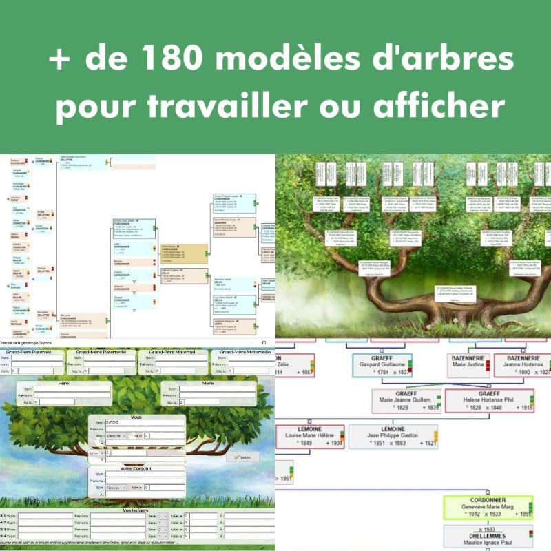 Coffret Généatique 2026 Prestige Logiciel Généalogie PC