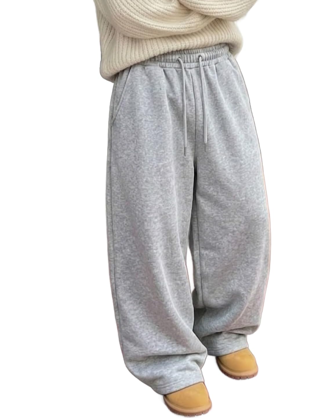 dockstreet Track Pant for Women || Baggy Fit || Track Pants || Full Elastic Jogger Track Pant ||-picture-39