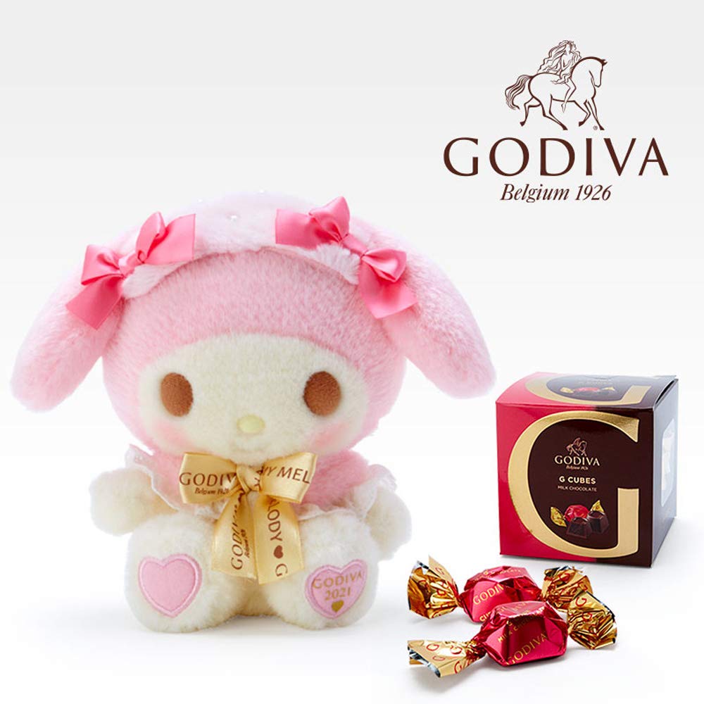 Amazon.co.jp: Sanrio My Melody Doll & Godiva 2021 182800 : Toys