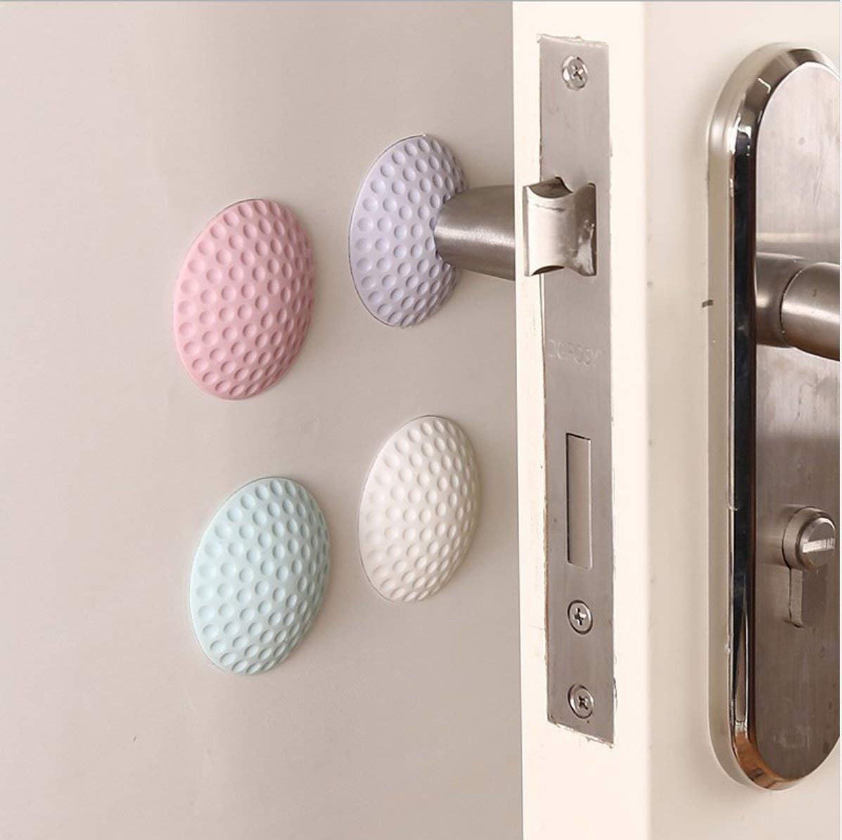 Kolorfish Door Rubber Knob Wall Protector, Handle Bumper 3 m Self Adhesive Set of 2 (Pink) (B0792C8JTW) Amazon Price History, Amazon Price Tracker