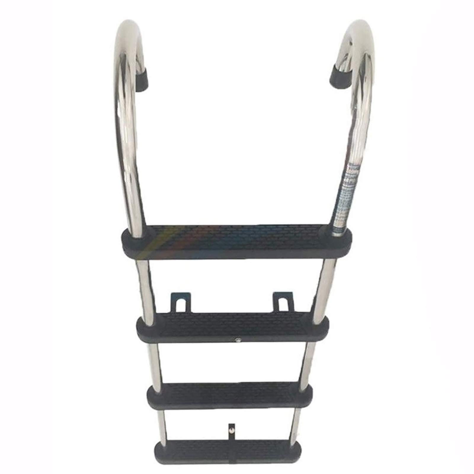 Échelle de yacht marine pliante pour plateformes de bain et plongeurs