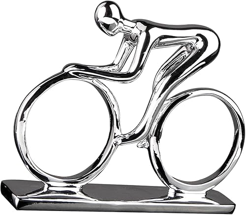 Miniatura 2 de Figura deportiva, figura abstracta de decoración moderna, artesanía de resina coleccionable, decoración del hogar, escultura decorativa para