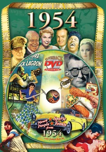 1954 Flickback DVD Greeting Card Birthday Gift