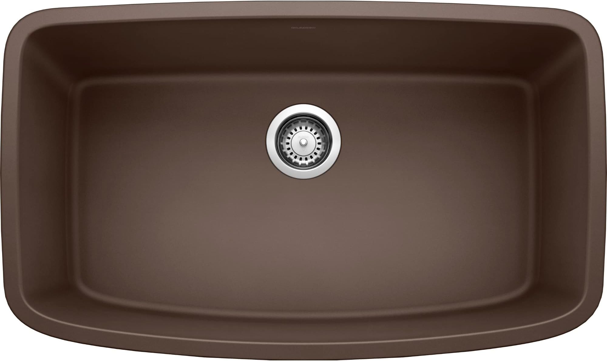 441613 Valea Single Bowl Kitchen Sink, 32" L x 19" W, Café Brown