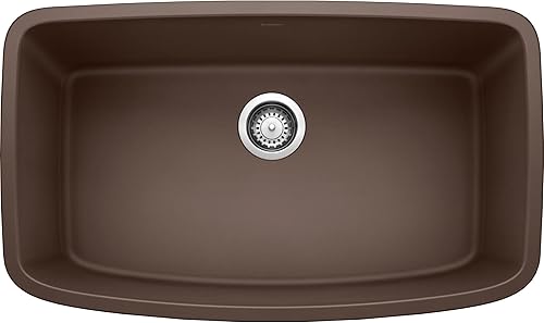 Vista 8 de BLANCO 441773 Valea - Fregadero blanco con cuenco individual, 32 pulgadas de largo x 19 pulgadas de ancho