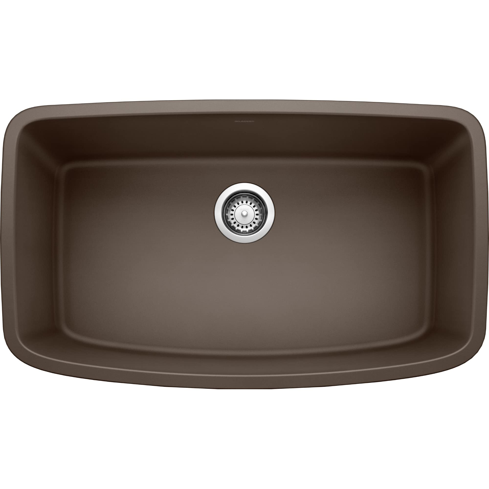 BLANCO 441613 Valea Single Bowl Kitchen Sink, 32" L x 19" W, Café Brown