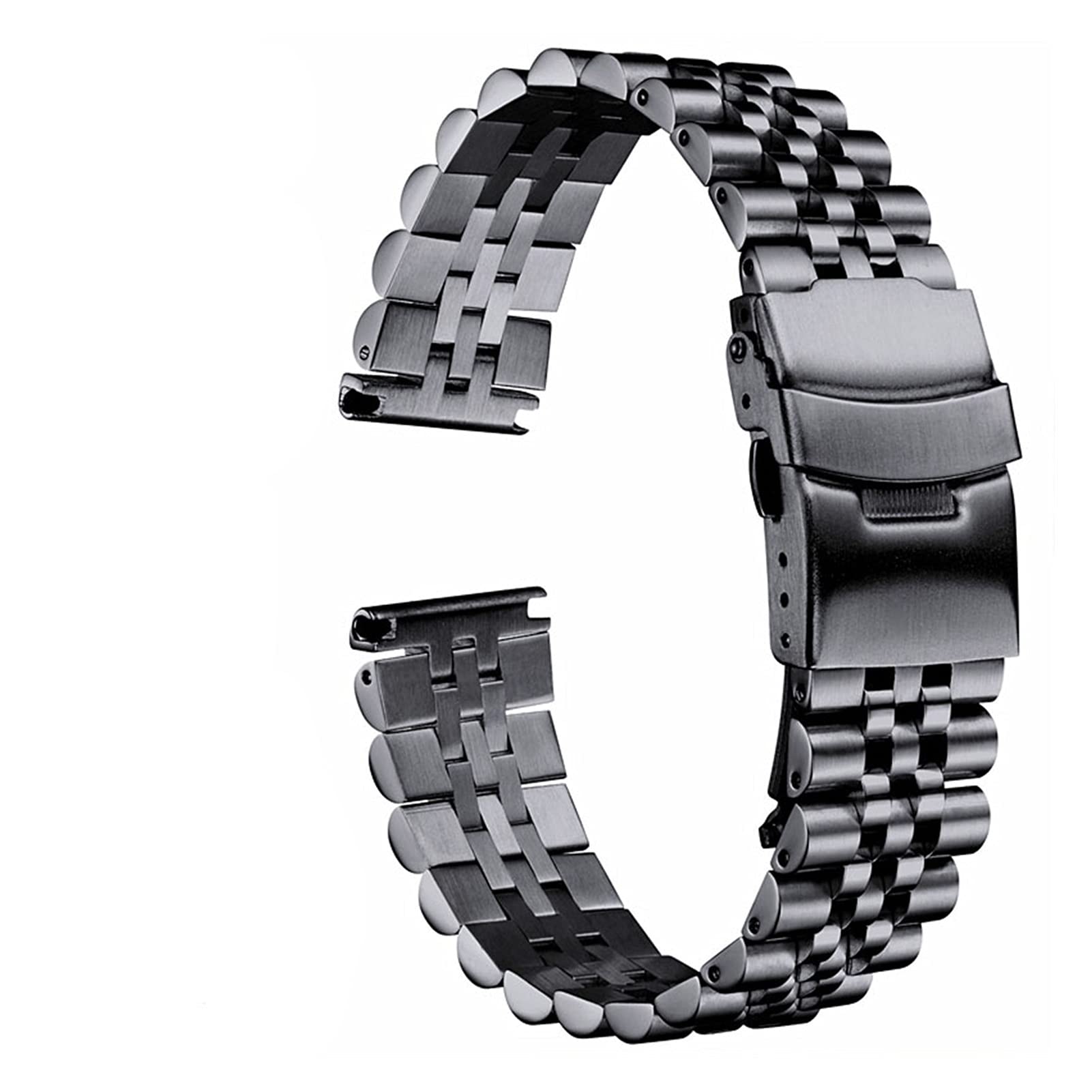 Bracelet de montre en métal compatible maillons remplacement rapide - 8